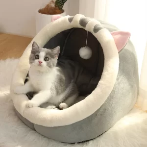 Pet Tent Cave Bed for Cats and Small Dogs